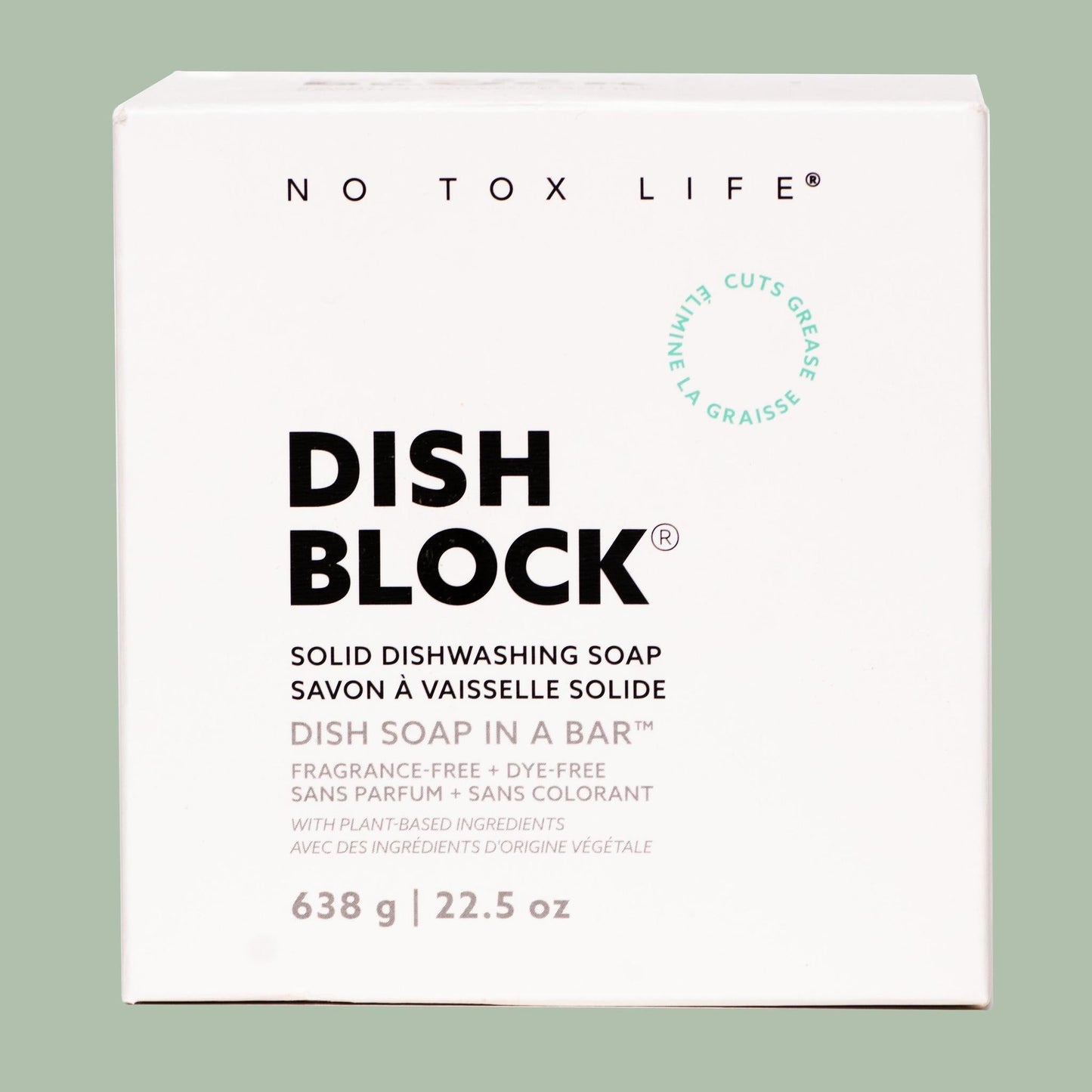 Solid Dish Block Soap - Huge bar